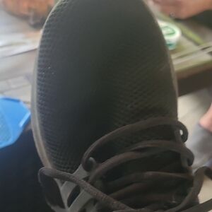 one 5 one Black Sneakers with Streamlined Silhouette